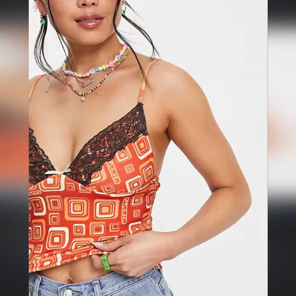 Orange O'Mighty Cami Top